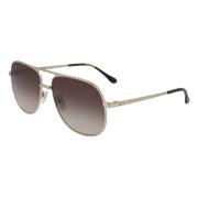 Lacoste Mode Solglasögon Brun Gradient L222S-757 Gray, Herr