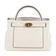 Mulberry Silky Calf Läder Crossbody Väska Beige, Dam