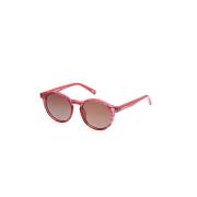 Skechers Polariserade solglasögon i rosa och brun Pink, Unisex
