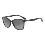 Emporio Armani Ea4073-501711 Solglasögon Svart Grå Gradient Black, Dam