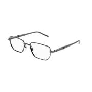 Montblanc Ruthenium Stiliga Glasögon Gray, Unisex