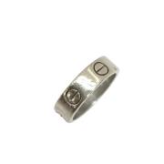 Cartier Vintage Pre-owned Vitt guld ringar Gray, Dam