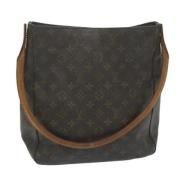 Louis Vuitton Vintage Pre-owned Canvas handvskor Brown, Dam