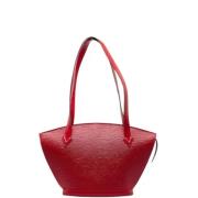 Louis Vuitton Vintage Pre-owned Laeder louis-vuitton-vskor Red, Dam