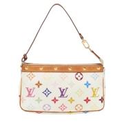 Louis Vuitton Vintage Pre-owned Laeder kuvertvskor Multicolor, Dam