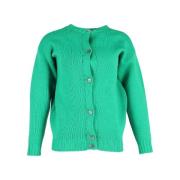 Marni Pre-owned Pre-owned Polyester ytterklder Green, Dam