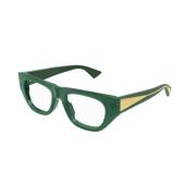 Bottega Veneta Grön Ram Solglasögon Bv1279O 003 Green, Unisex