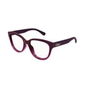 Chloé Burgundy Solglasögon Modell 007 Purple, Unisex