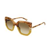 Chloé Brun Brun Solglasögon Modell Ch0240S Brown, Unisex