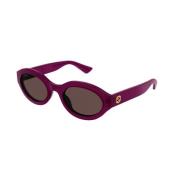 Gucci Fuchsia Brown Solglasögon Gg1579S 004 Pink, Dam