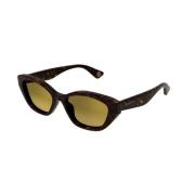 Gucci Havana Gold Solglasögon Gg1638S Brown, Herr