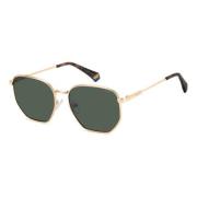 Polaroid Stylish Sunglasses with Polarized Green Lenses Yellow, Unisex