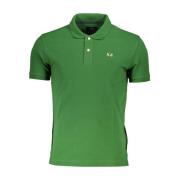 La Martina Grön Slim Fit Polo med Kontrast Green, Herr