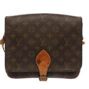 Louis Vuitton Vintage Pre-owned Canvas louis-vuitton-vskor Brown, Dam