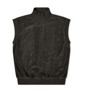 Fear Of God Ärmlös Mock Neck Vest Top Black, Dam