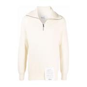 Ballantyne Half Zip Pullover Beige, Herr