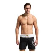 Bikkembergs Färgblock Badshorts Black, Herr