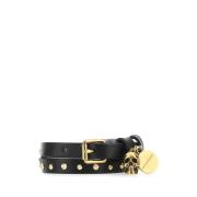 Alexander McQueen Dubbelvikt Armband Black, Dam