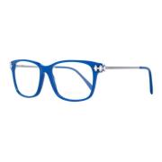 Emilio Pucci Blå Rektangulära Optiska Bågar för Kvinnor Blue, Dam