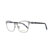 Emilio Pucci Silver Women Full-Rim Optiska Bågar Gray, Dam