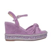 Alma EN Pena Rhinestone Kil Sandal Purple, Dam