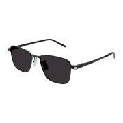 Saint Laurent Svart/Grå Solglasögon SL 529 Black, Unisex