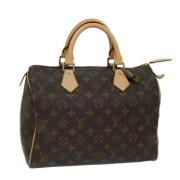 Louis Vuitton Vintage Pre-owned Canvas handvskor Brown, Dam