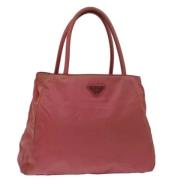 Prada Vintage Pre-owned Tyg prada-vskor Pink, Dam