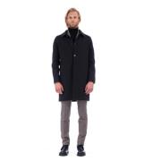 Lardini Svart Ullrock Bi-Stretch Andningsbar Black, Herr