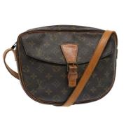 Louis Vuitton Vintage Pre-owned Canvas axelremsvskor Brown, Dam