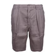 L.b.m. 1911 Herr Linne och Bomull Chino Shorts Brown, Herr