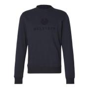 Belstaff Varsity Sweatshirt Dark Ink Blue, Herr