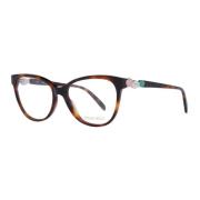 Emilio Pucci Brun Cat Eye Optiska Ramar Brown, Dam