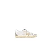 Golden Goose SuperStar Glitter Star Sneakers White, Herr