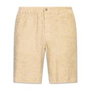 Versace Bomullsshorts Beige, Herr