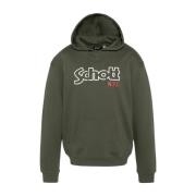 Schott NYC Ikonisk Sidney Hoodie - Grön Green, Herr