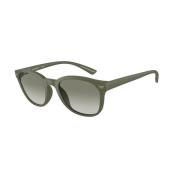 Emporio Armani Grön Gradient Solglasögon Ea4225U 60998E Green, Unisex