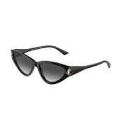 Jimmy Choo Svart Gradient Solglasögon Black, Unisex