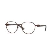 VOGUE Koppar Ram Snygga Glasögon Black, Unisex