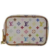 Louis Vuitton Vintage Pre-owned Canvas kuvertvskor Multicolor, Dam