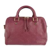 Louis Vuitton Vintage Pre-owned Laeder louis-vuitton-vskor Red, Dam