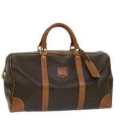 Celine Vintage Pre-owned Laeder handvskor Brown, Dam