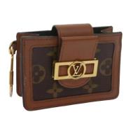 Louis Vuitton Vintage Pre-owned Canvas kuvertvskor Brown, Dam