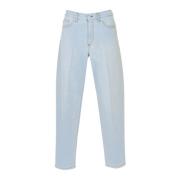 Nine In The Morning Ljus Denim Morot Jeans Blue, Dam