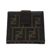 Fendi Vintage Pre-owned Canvas plnbcker Black, Dam