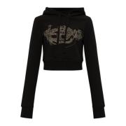 Diesel Hoodie F-Slimmy-Hood-P9 Black, Dam