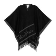 Max Mara Poncho Hilde Black, Dam