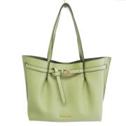 Michael Kors Pre-owned Pre-owned Laeder totevskor Green, Dam