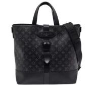 Louis Vuitton Vintage Pre-owned Laeder axelremsvskor Black, Dam