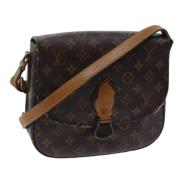 Louis Vuitton Vintage Pre-owned Canvas louis-vuitton-vskor Brown, Dam